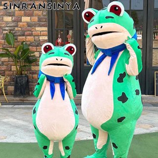 Bộ đồ hóa trang SINRANSINYA ếch hoạt hình bơm hơi vui nhộn cho người lớn và trẻ em