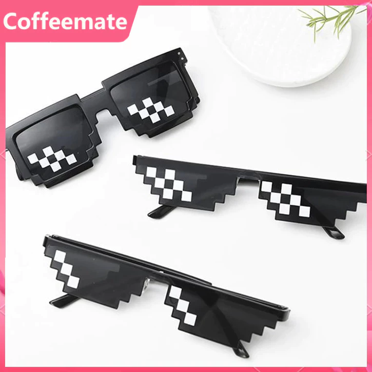 ⚡Kính Thug Life Loại 6 chấm - Mẫu mới Hot Trend,Kính Mát Chống Tia UV400 Phong Cách Punk Cổ Điển Vui Nhộn Cho Nam Và Nữ