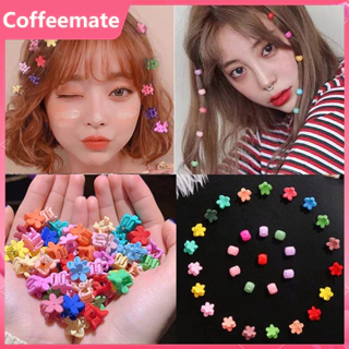 【coffeemate】⚡Set Kẹp Tóc Hình Hoa Mini Dễ Thương Xinh Xắn Phong Cách Hàn Quốc Cho Nữ