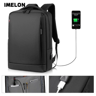 IMELON Ba Lô Đựng Laptop Chống Thấm Nước Sức Chứa Lớn Đa Năng Thời Trang Công Sở Cho Nam