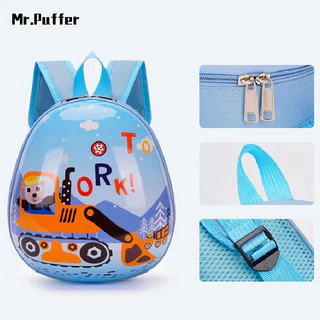 Mr.Puffer Ba Lô Họa Tiết Hoạt Hình Xinh Xắn Dành Cho Bé