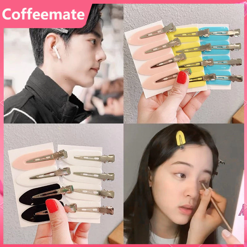 Kẹp Tóc Mỏ Vịt Không Để Lại Dấu Vết Trang Điểm Cơ Bản Dành Cho Tóc Nữ
