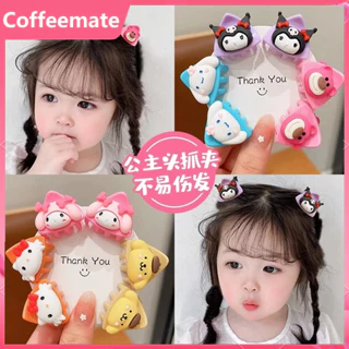 【CF】Kẹp Tóc Tai Mèo Sanrio Dễ Thương tóc mái kẹp thời trang cô gái phụ kiện tóc