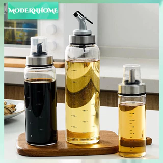 ModernHome Chai Dầu Ăn 300Ml Thiết Kế Chống Rò Rỉ Cân Chính Xác Kính Cường Lực Bụi Hộp Đựng Ô Liu Cho Nhà Bếp