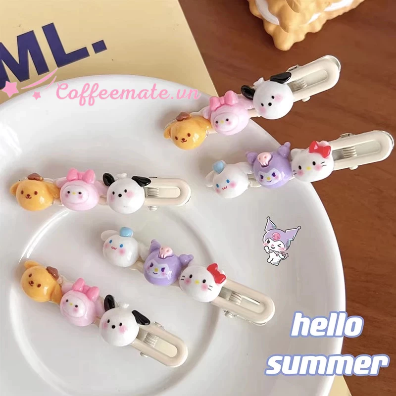 ⚡CM⚡Kẹp Tóc Hình Động Vật Hoạt Hình Siêu Dễ Thương 1 Cái