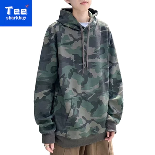 Áo Hoodie Dáng Rộng Họa Tiết Rằn Ri Thời Trang Mùa Thu 2023 Cho Nam