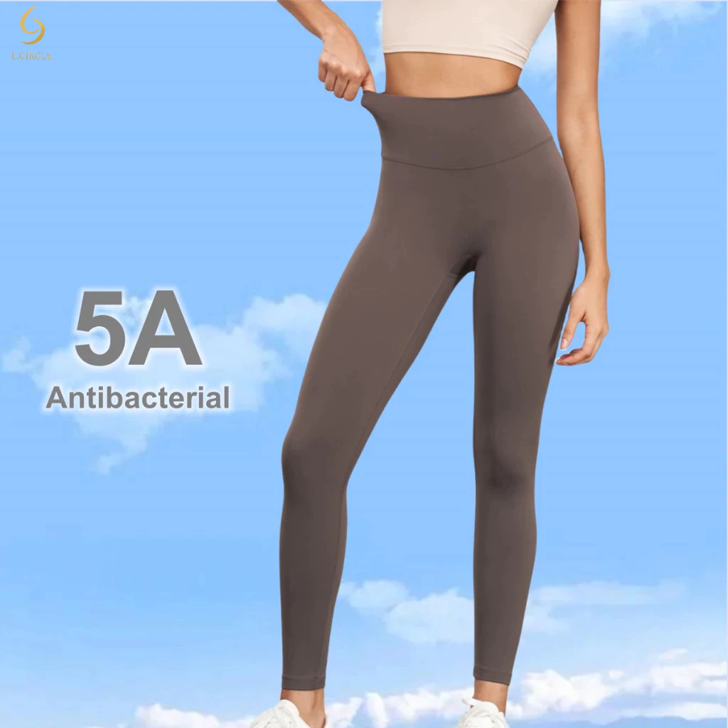 [L.circle] Quần Yoga Quần Legging Thể Thao 5A Kháng Khuẩn Khỏa Thân Cảm Giác Thoải Mái Fites