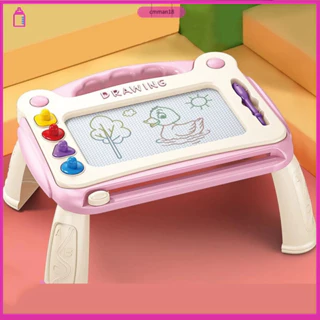 TinyLand Bảng Vẽ Từ Tính Có Thể Xóa Được Phát Triển Kỹ Năng Giáo Dục Tranh Bàn Viết Doodle Với 4 Tem Cho Bé Trai Gái cmman