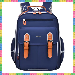 2024 Phong Cách Anh Nam Nữ Lớp 3-6 Học Sinh Tiểu Học Schoolbag Nhẹ Đám Mây Chống Thấm Nước Thắt Lưng Khóa Trẻ Em Ba Lô