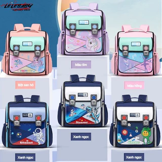 2023 Phong Cách Mới Học Sinh Tiểu Học Phiên Bản Ngang Trẻ Em Schoolbag Dung Tích Lớn Chống Thấm Nước Ridge