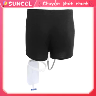 [Còn hàng] Túi đựng nước tiểu nam có thể tái sử dụng bằng silicone Phễu ống thông-SUNCOL