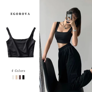 Hot sale! Áo tank Top Nữ Sát Nách Cổ Vuông Gợi Cảm Hợp Thời Trang