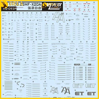 BANDAI Đề Can Dán Trang Trí Mô Hình Gundam MG RX-78-2 2.0 3.0