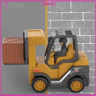 TinyLand Xe kỹ thuật Press And Go Phát triển năng thực hành Mô phỏng cảnh xây dựng đẩy quán tính cho trẻ em