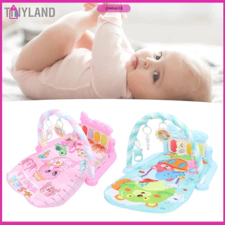 TinyLand Bé Tập Thể Dục Chơi Mat Piano Tummy Thời Gian Hoạt Động Âm Nhạc Giáo Sớm Đồ cmman