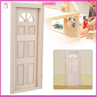 TinyLand 1:12 Nhà Búp Bê Bằng Gỗ Thu Nhỏ Mô Phỏng Cửa Sổ Mini Hình Phụ Kiện Đồ Chơi cmman