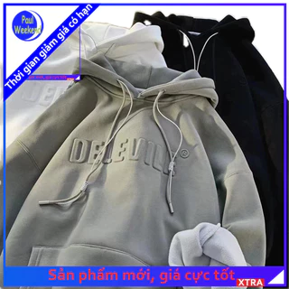 Hàng Mới Về Áo Hoodie Thể Thao In Chữ paulweekend Thời Trang Thu Đông Cho Nam