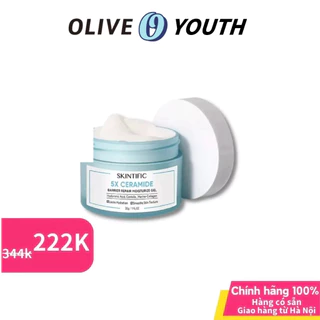 Combo Gel dưỡng ẩm sáng da 5% MSH Niacinamide SKINTIFIC 30g + Gel dưỡng ẩm cho da khoẻ mạnh 5X Ceramide 30g