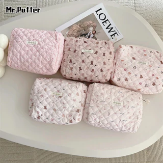 Mr.puffer Dung Tích Lớn Cầm Tay Túi Bảo Quản Chăm Sóc Da Túi Đựng Mỹ Phẩm Di Động Túi Vệ Sinh Đa Năng Túi Mẹ