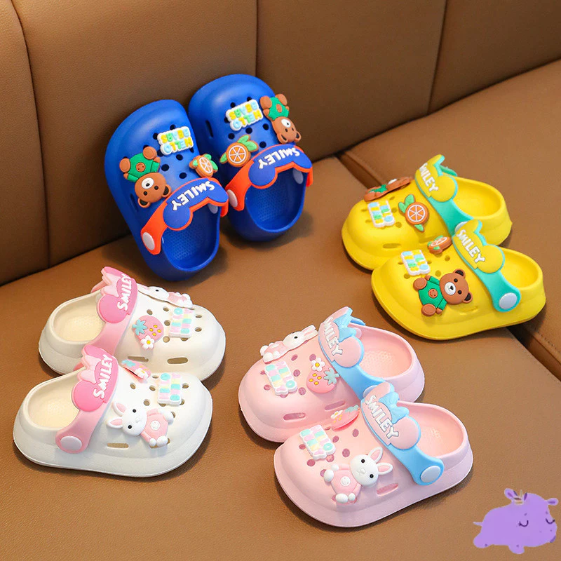 Chống trượt thoải mái Sandals Dễ thương Cartoon Pattern cho bé trai/bé gái