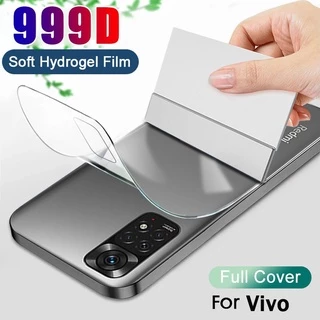 Miếng Dán Hydrogel Mềm Hd Bảo Vệ Mặt Sau Cho Vivo X70 X60 X50 S1 Pro V21 V15 V17 Y17 Y31S Y20 Y20S Y20i