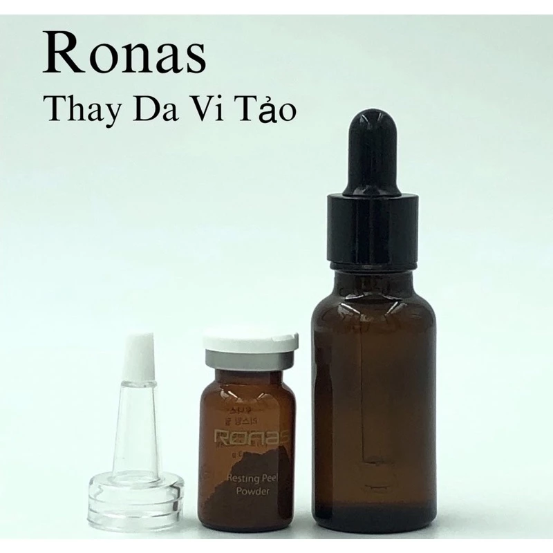 [ Tách Set 1 Cặp ] Thay Da Vi Tảo Ronas Resting Peel Solution