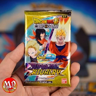 Gói thẻ bài Dragon Ball Super UNISON WARRIOR SERIES 04 - SUPREME RIVALRY B13 - Booster Pack - Giao pack hình ngẫu nhiên