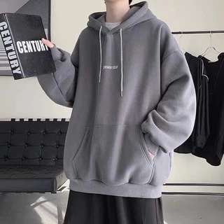 Áo Hoodie nỉ In Chữ Phong Cách Thời Trang Hàn nam nữ mặc cực chât