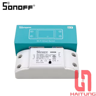 Công tắc thông minh Sonoff Basic SP Quốc Tế - Tiếng Anh điều khiển từ xa qua WIFI 3G 4G