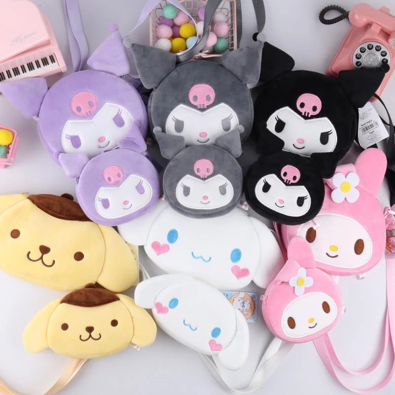 Sanrio Melody / Kuromi / Cinnamoroll Túi Địu Sang Trọng Dễ Thương / Túi Đựng Tiền Xu