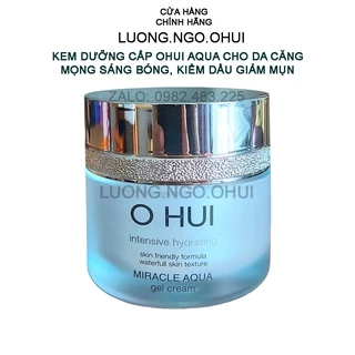 Kem Dưỡng Cấp Nước Chuyên Sâu Giúp Da Căng Mịn Trắng Hồng Sáng Bóng -  Ohui Miracle Aqua Cream 30ml / 25ml