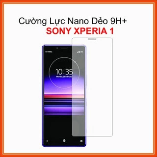 Cường lực full màn mặt trước, sau, camera cho Sony Xperia 1 Cường lực Nano Dẻo 9H+