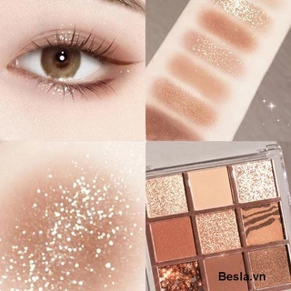 🌈Bảng phấn mắt COLOURPOP 9 màu sắc chống nước chống mồ hôi cao cấp