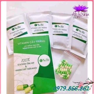 Gói 100 Viên Vitamin Cấy Trắng Sa Thị Hàng Chính Hãng