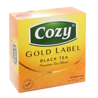 Trà Cozy nhãn vàng Gold Label Black Tea Trà Đen 200g