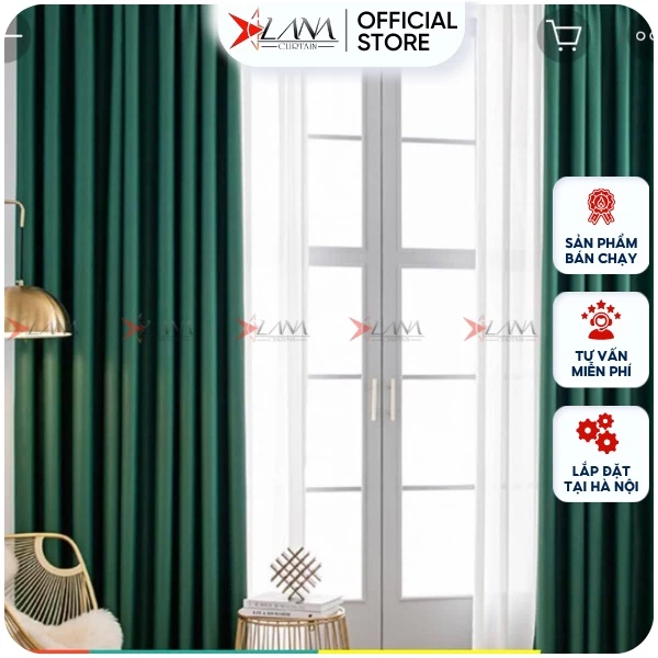 Rèm cửa cản nắng 90% Nhiều kích thước