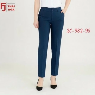 Quần tây Thái Hòa 9 tấc 2 ly chìm màu xanh navy 2C-982