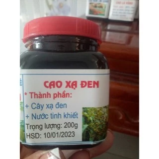 Cao Xạ Đen Hộp 200gr