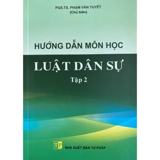 Sách-Hướng Dẫn Môn Học Luật Dân Sự Tập 2