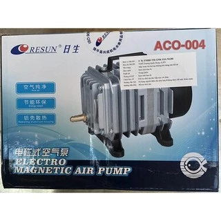 Máy sủi oxy công nghiệp cho cửa hàng cá cảnh hải sản Acco resun 004