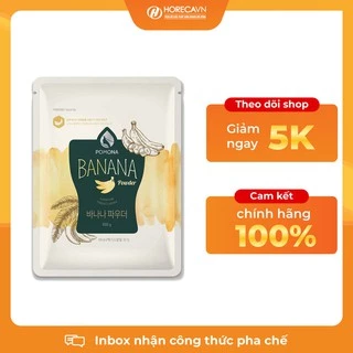 Bột Chuối Pomona 800gr - Mang Hương Vị Chuối Chín Tự Nhiên, Pha Chế Cà Phê, Đá Xay, Milkfoam