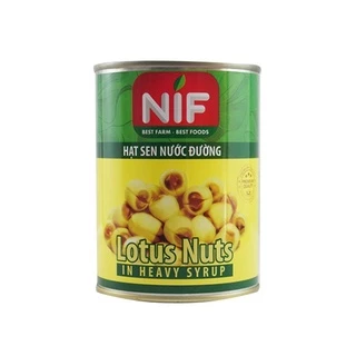 Hạt Sen ngâm NIF lon 560gr. Hàng công ty có sẵn. Giao hàng ngay