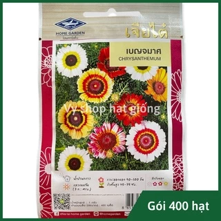 Hạt giống hoa cúc Joy (cúc cầu vồng) Thái Lan gói 400 hạt mix màu