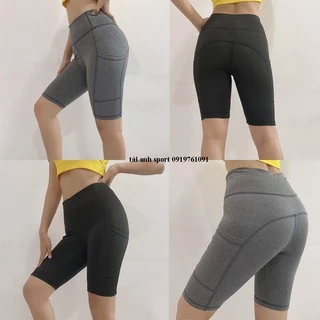 Quần Ngố Nữ ❤️ FREESHIP ❤️ Quần Legging Lửng Tập Gym, Yoga