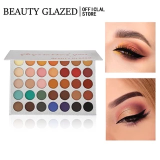 Bảng phấn mắt 35 màu lấp lánh và lì Beauty Glazed