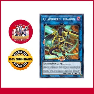 [Thẻ Bài Yugioh Chính Hãng] Quadborrel Dragon