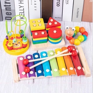 Đồ chơi gỗ thông minh phát triển tư duy cho bé - Đồ Chơi Gỗ Giáo Dục MONTESSORI