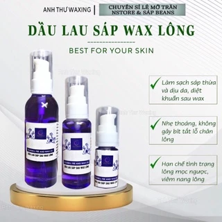 DẦU LAU SÁP THỪA SAU WAX TẨY LÔNG JAX WAX BLUEBELL