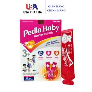 Pediababy ăn ngon ngủ tốt giúp bổ sung lysine, vitamin và khoáng chất cho bé - Hộp 20 gói x 10ml