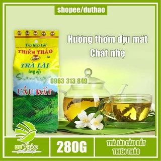 Trà lài Đà Lạt hiệu Thiên Thảo hương thơm nhẹ nhàng dùng kèm bánh rất ngon, trà Việt Nam- Vietnamese tea